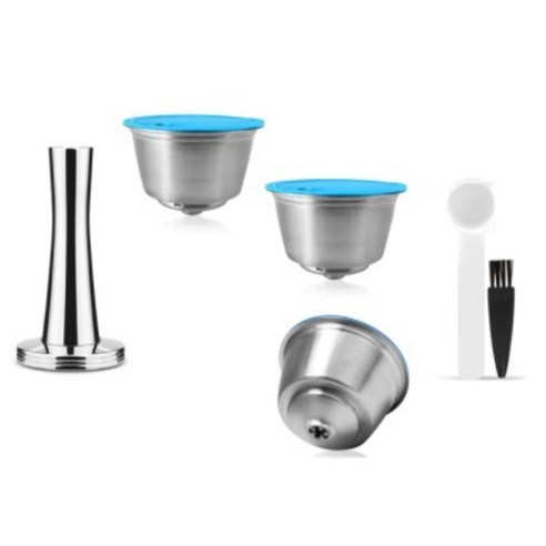 돌체구스토리필캡슐 스텐레스 DOLCEGUSTO 호환캡슐 재활용캡슐 템퍼포함세트, 구성A(캡슐1개구성), 1개