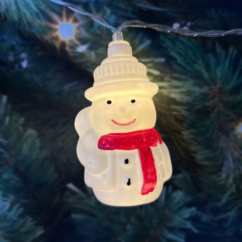 픽슈그로우 곰돌이 산타 전구 크리스마스 알전구 조명 줄조명 USB는 겨울을 위한 크리스마스 분위기 연출에 안전하고 실용적인 제품입니다.