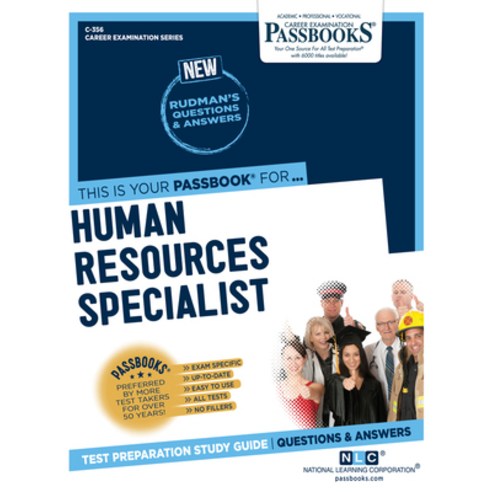 Human Resources Specialist Volume 356 Paperback, Passbooks, English, 9781731803566