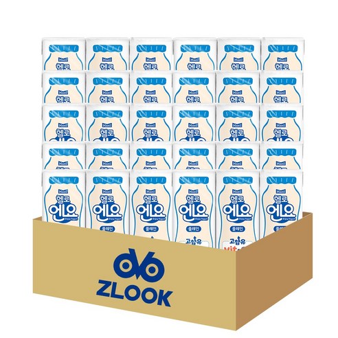 매일유업 헬로엔요 플레인 유산균음료 200ml, 30개