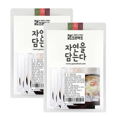 조은약초 대형삼계탕 100g, 10개입