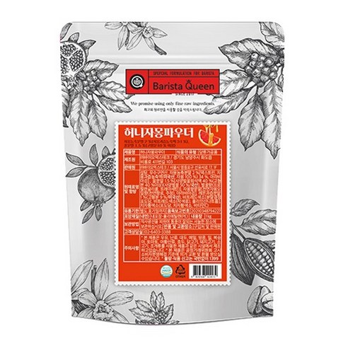 바리스타퀸 허니자몽 파우더 1Kg, 1개, 1개