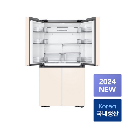주방을 예술로 승화시키는 삼성 비스포크 냉장고