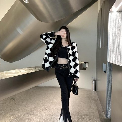 GDSHOP 여자 봄가을 패션 캐주얼 점퍼