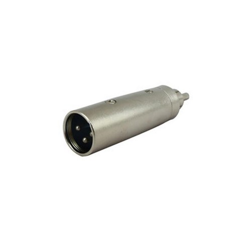 Ursmart RCA 포노 소켓 xlr-rca 어댑터 RCA 남성, 설명, 실버, 설명
