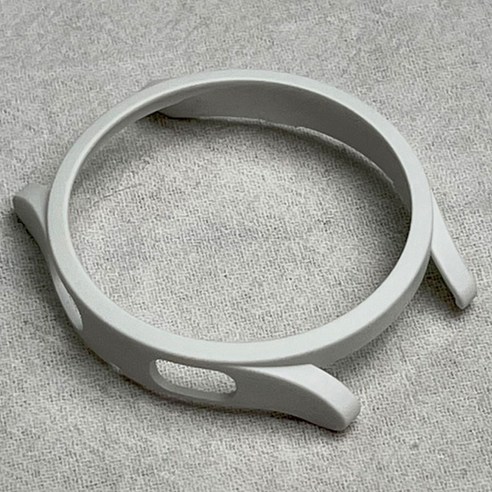 미드디엔 갤럭시 호환 워치4 5 6 클래식 PC 하드 케이스 커버 풀케이스 40mm/42mm/44mm/45mm/46mm, 42mm, 화이트