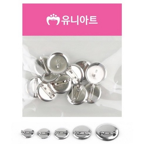 유니아트 코사지핀 21mm 10입 10개입 130304, 상세페이지 참조