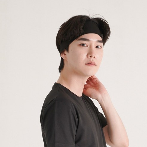 운동에만 집중! 땀 걱정 없이 쾌적하게, OWENY 스포츠 쿨링 헤어밴드