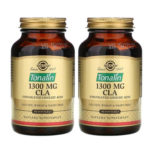 솔가 토날린 CLA 1300mg 소프트젤, 60정, 2개
