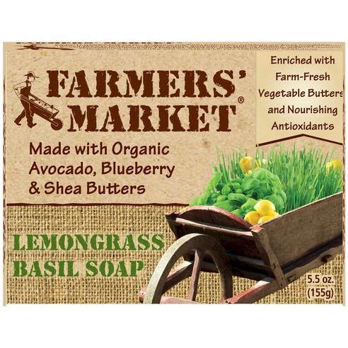 Farmers Market 솝, Lemongrass Basil, 1개