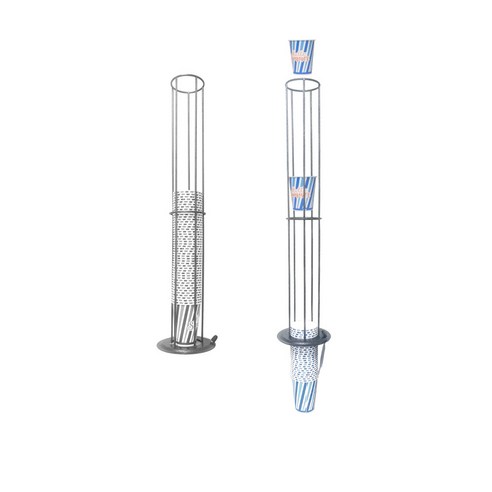 온핌 대용량 카페 일회용 컵 수거기 카페종이컵수거함 카페플라스틱컵 분리 배출 110mm, 1개 개량퉁소 Best Top5