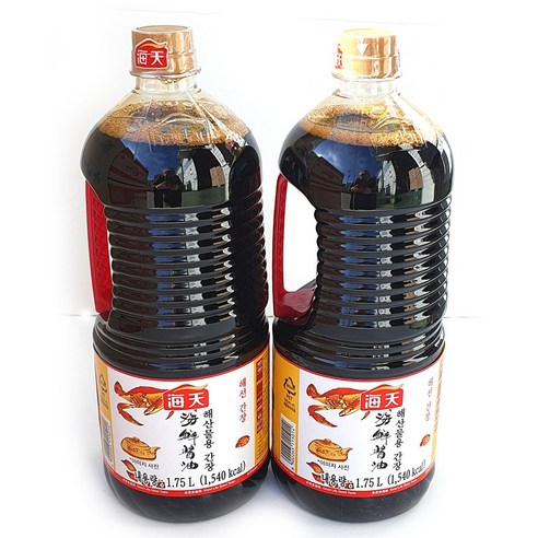 해천 해산물용 간장