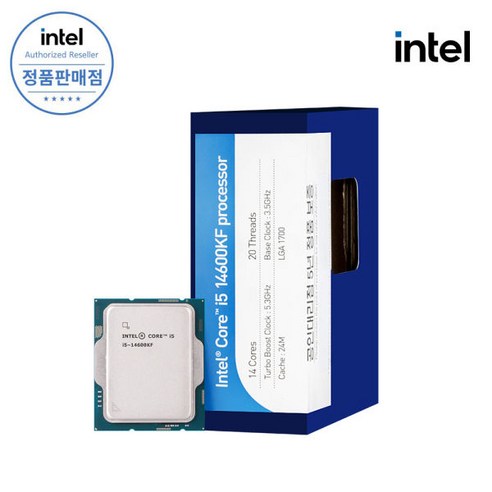 인텔 코어 i5-14600KF: 랩터레이크 리프레시, 잠재력을 깨우는 핵심 14600kf