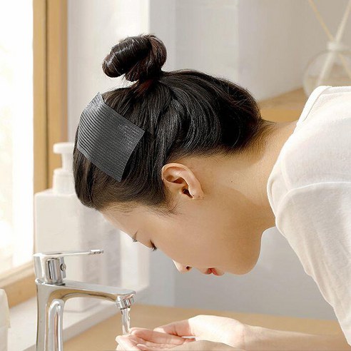 1미터 헤어 고정 패드 벨 크로 찍찍이 헤어 고정 시트 앞머리 흘러내림 방지 잔머리 정리