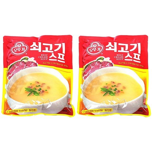 오뚜기 쇠고기 스프, 20개, 1kg