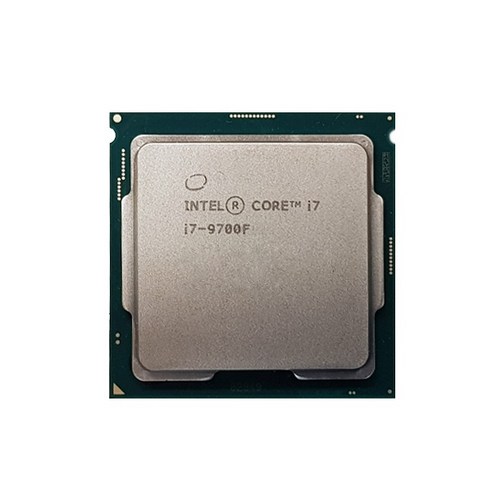 (INTEL 인텔 코어 9세대 i7-9700F 벌크 쿨러미포함 (커피레이크 리프레시/3.0GHz/12MB/병행수입) 세대/리프레시/인텔/벌크/쿨러미포함/코어/커피레이크/병행수입, 단일 모델명/품번