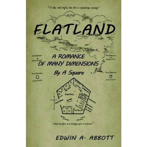 Flatland: A Romance of Many Dimensions (by a Square) Paperback, Bibliotech Press