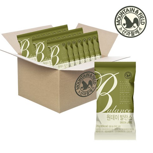 하루 한 줌으로 시작하는 건강한 변화, [산과들에] 원데이발란스그린