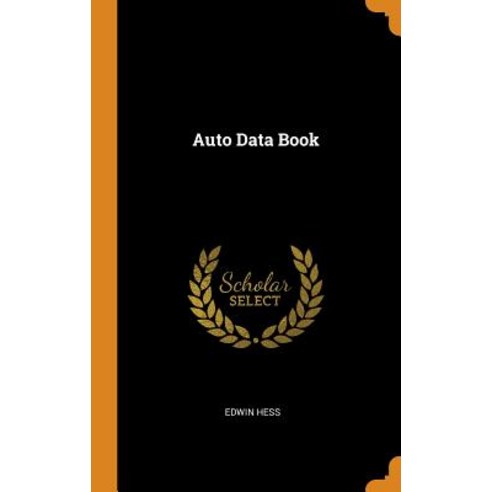 (영문도서) Auto Data Book Hardcover, Franklin Classics, English, 9780342099535