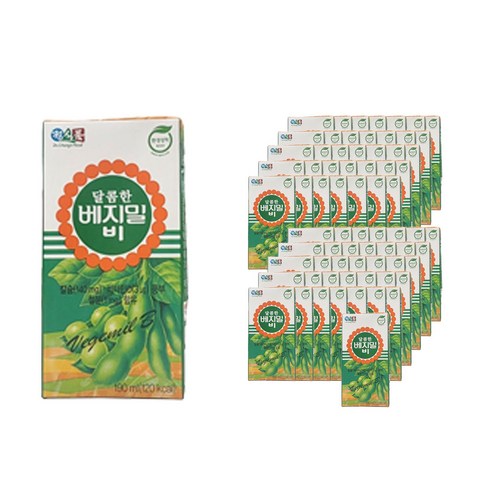 <올따옴> 베지밀 달콤한 두유 비 190ml 72입, 1개