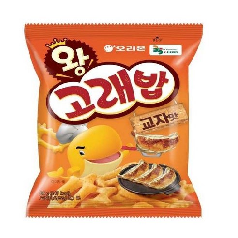 오리온 왕고래밥 교자맛, 56g, 12개