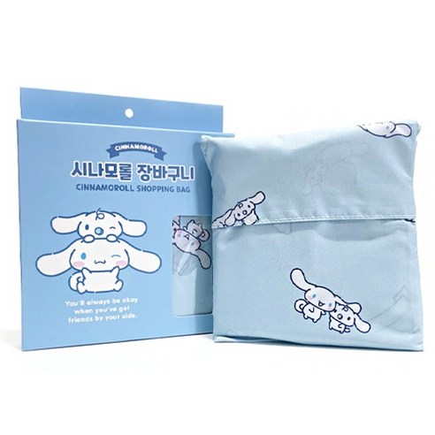 시나모롤 투게더 휴대용 장바구니, 1개