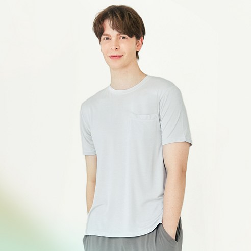 유니패밀리 남성용 모달 크로스오버 상하세트