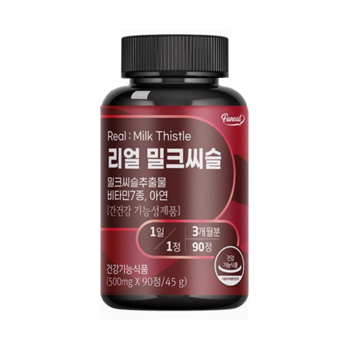 퍼니트 리얼 밀크씨슬 500mg, 90정, 1개