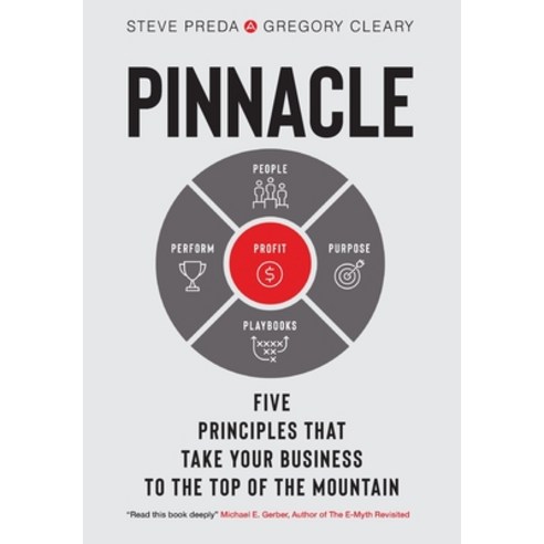 (영문도서) Pinnacle: Five Principles that Take Your Business to the Top of the Mountain Hardcover, Amershire Publishing