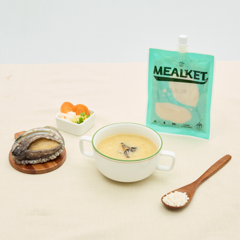 모닝풀 밀켓 전복죽, 5개, 140g