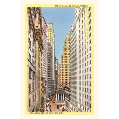 (영문도서) Vintage Journal Financial District New York City Paperback, Found Image Press, English, 9781669512028