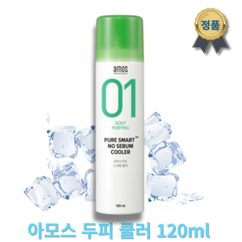 두피 쿨링 스프레이 퓨어스마트 쿨러 120ml 두피열 냉각 집중력 향상, 1개