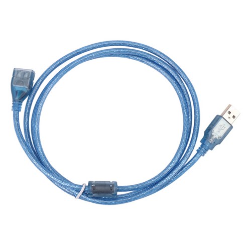 USB 확장 데이터 케이블 2.0 컴퓨터를위한 여성 긴 코드에 남성, 푸른, 1.5m.