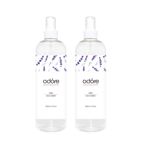 오도르 섬유향수, 500ml, 2개