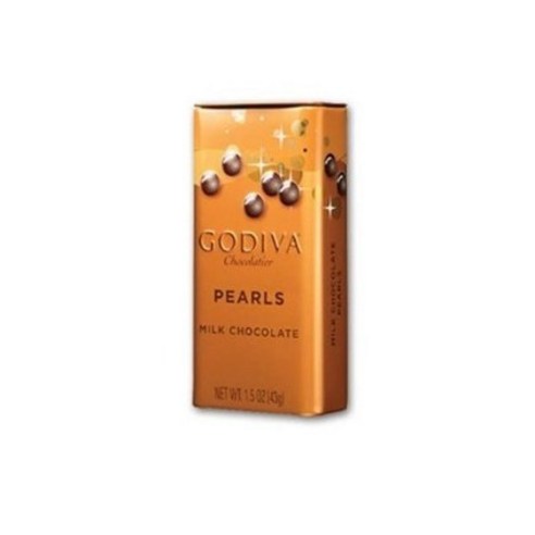 Godiva 고디바 펄 밀크 초콜릿 43g x 2캔 진주 Pearls Mlk Chocolate, 2개