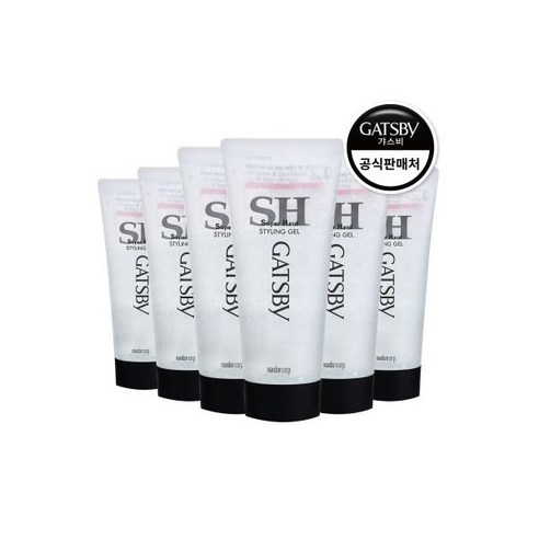 갸스비 스타일링 젤 슈퍼하드 200g, 200ml, 6개