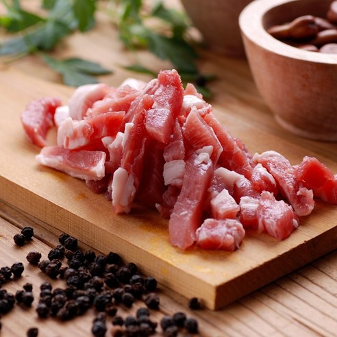 [템포크] 제주흑돼지 한돈 찌개용 = 리뷰후기