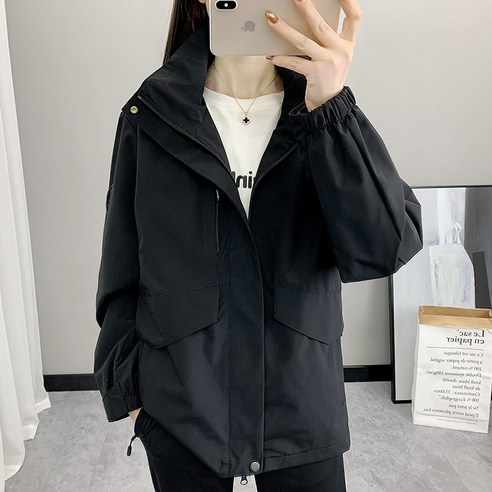 Modern Fashion 남여공용 방수 바람막이 자켓 데일리룩