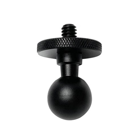 머리 어댑터용 미니 17mm 볼 고프로 히어로 109 98 카메라용 1/4 나사 마운트