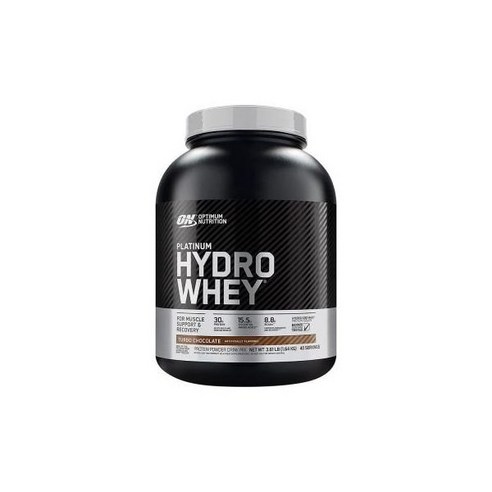 Optimum Nutrition 옵티멈 뉴트리션 플래티넘 하이드로웨이 프로틴 파우더 드링크 믹스 터보 초콜릿 40 서빙 1.64 kg, 1개, 1640g