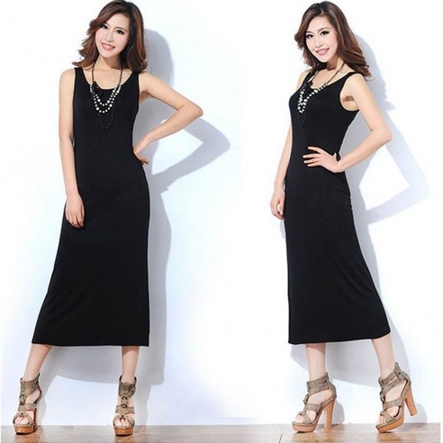 [오케이나우ㅣ인기상품] 민소매 롱원피스 – 여름을 책임질 완벽한 선택 [OKNOWㅣ추천상품]