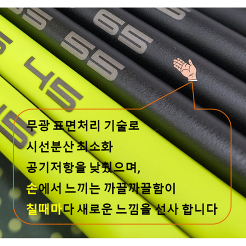 편안하고 강력한 스윙을 위한 페루가 드라이버 샤프트