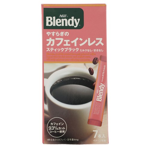 블랜디 평온한 카페인리스 인스턴트 커피, 1개, 2g, 7개입
