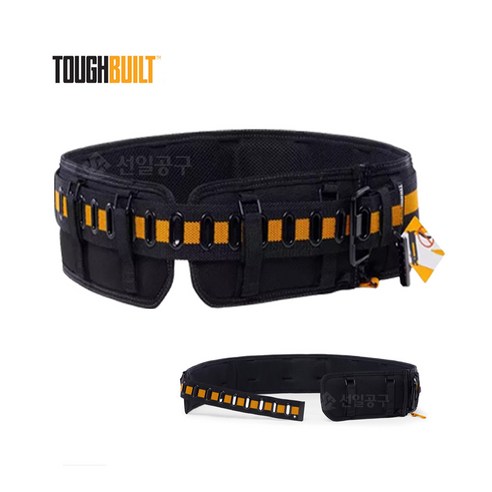 터프빌트 작업용 툴 벨트 철제버클 공구 TB-CT-40P TOUGHBUILT, 1개