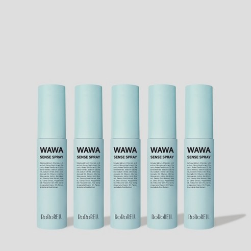 로로벨 와와 센스 구강 스프레이, 5개, 10ml