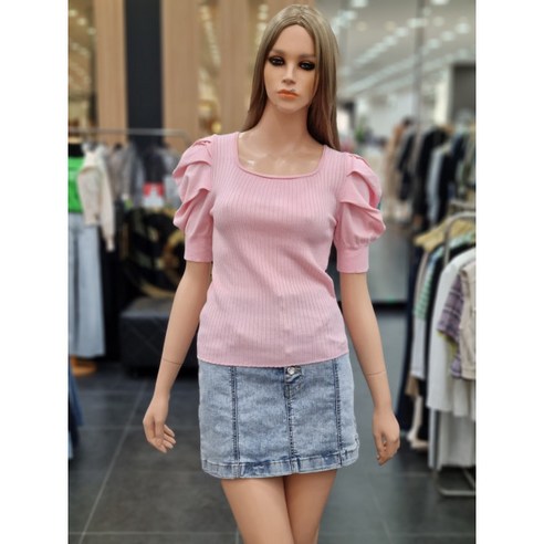 [에고이스트] 스퀘어넥볼륨소매풀오버(EP2KH963)