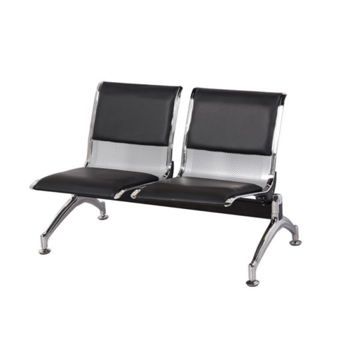 마켓리사 고급PU 장의자 대기 병원 대기실 교회 회의실 휴게실 매장 휴게소 약국 로비 가게 긴의자, B.플랫장의자_블랙