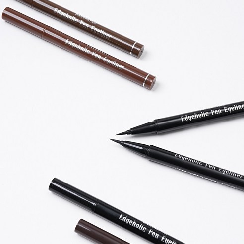 번짐 걱정 없이 하루 종일 엣지있는 눈매, 나어릴때 워터프루프 엣지홀릭 펜 아이라이너