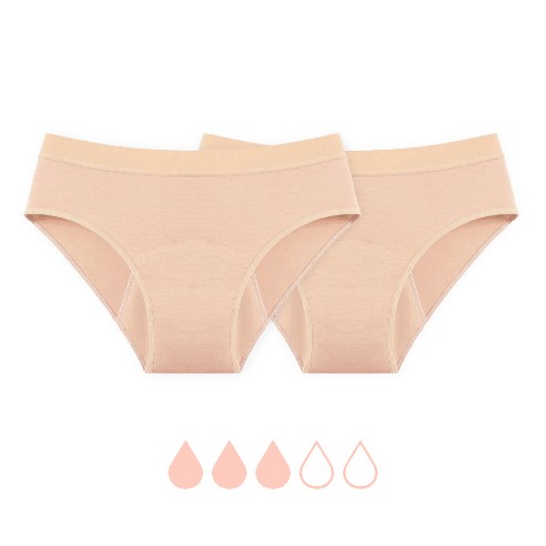 포요 흡수 위생 팬티 밤부 힙허거