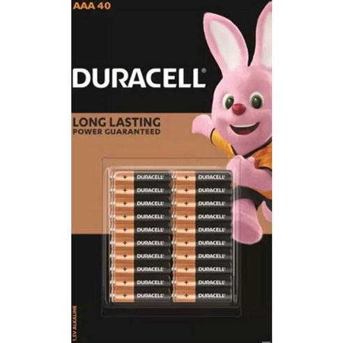 창조유통 듀라셀건전지aa 40개입, 20개입, 2개